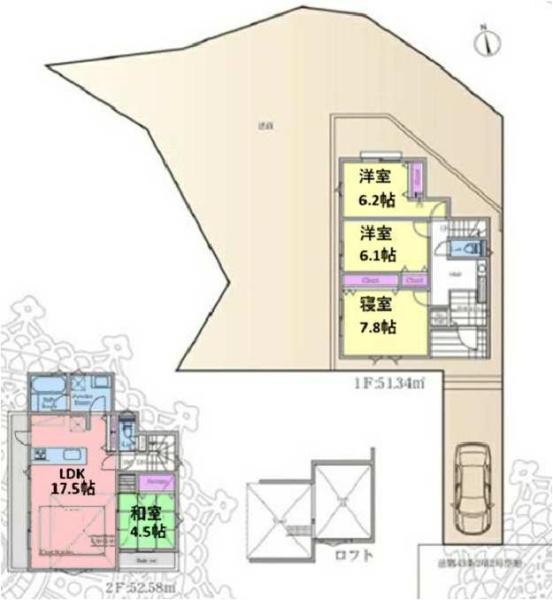 栄区鍛冶ヶ谷１丁目　全８棟３号棟