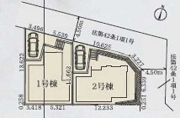 金沢区六浦南１丁目　新築分譲住宅　全２棟１号棟