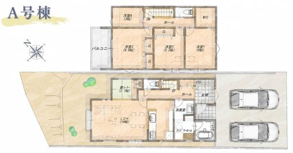 青葉区奈良町　全２棟Ａ号棟