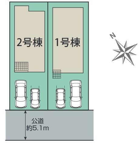 南区中里４丁目　全２棟２号棟
