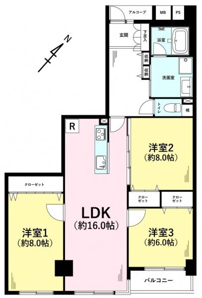 新山下ベイシティ第六号棟