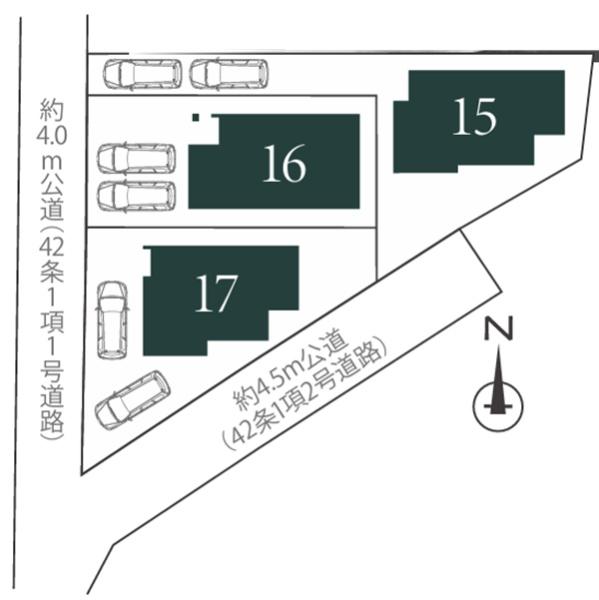 宮前区西野川３丁目　全３棟１５号棟