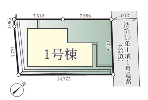 旭区上白根２丁目　全１棟１号棟