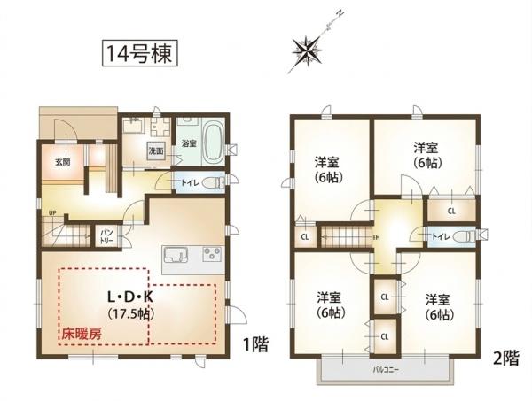 鶴見区上の宮２丁目　１４号棟