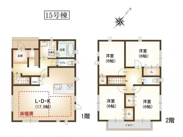 鶴見区上の宮２丁目　１５号棟