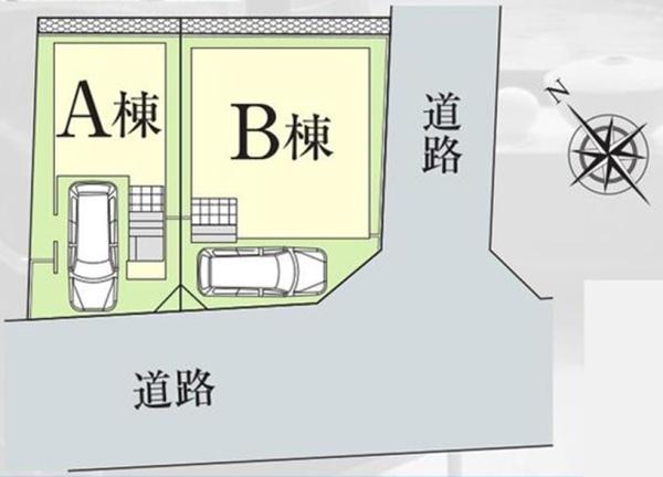 鎌倉市台４丁目　全２棟Ｂ棟
