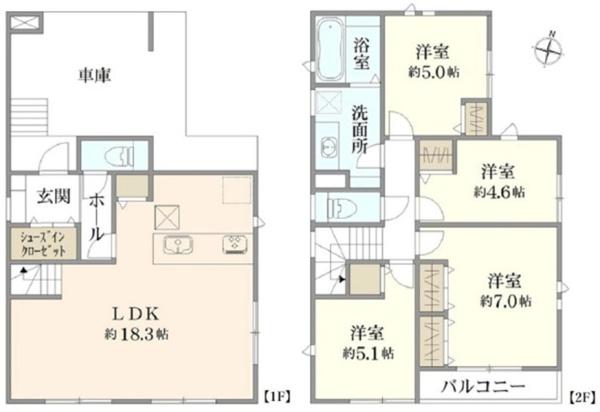 金沢区六浦３丁目　全２棟１号棟