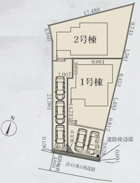 神奈川区菅田町　全2棟1号棟