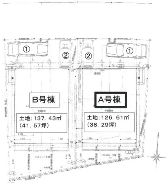 磯子区田中１丁目　全２棟Ａ号棟