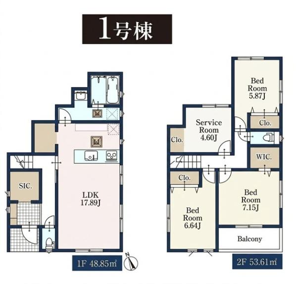 保土ケ谷区仏向西　１号棟