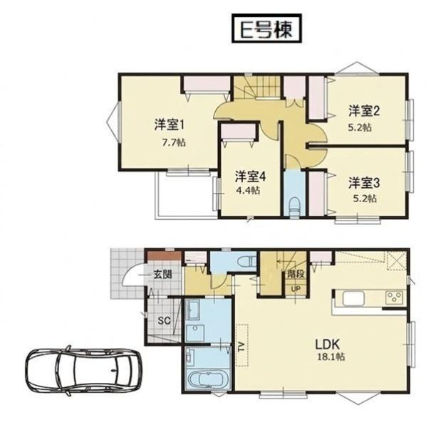 旭区上川井町　全７棟Ｅ号棟