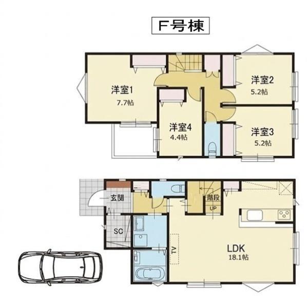 旭区上川井町　全７棟Ｆ号棟
