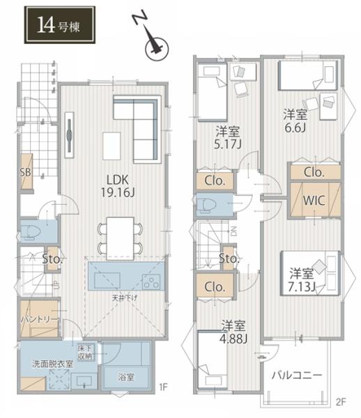 鶴見区岸谷２丁目　３期・４期　全６棟１４号棟
