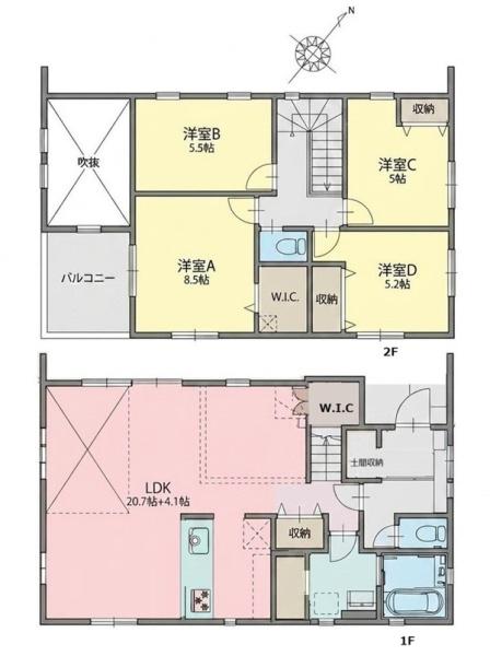 戸塚区下倉田町　１号棟