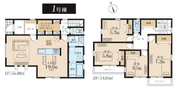 緑区いぶき野第２　１号棟
