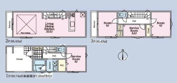 川崎市宮前区西野川2丁目の新築一戸建