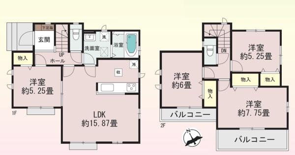 瀬谷区宮沢2丁目 全1棟A号棟
