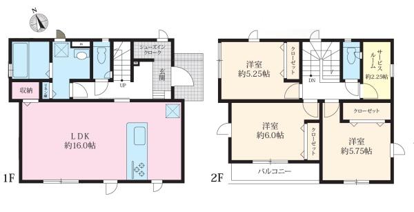 横浜市青葉区荏田西5丁目の新築一戸建