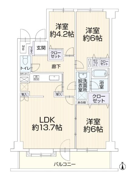 新川崎ガーデンハウス