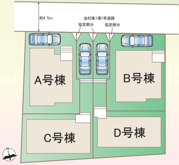 泉区中田東２丁目　全４棟Ｄ号棟