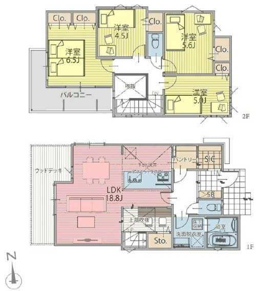 戸塚区東俣野町　全２棟１号棟