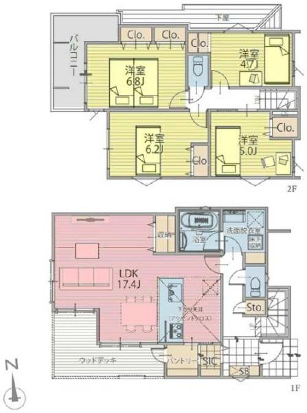 戸塚区東俣野町　全２棟２号棟