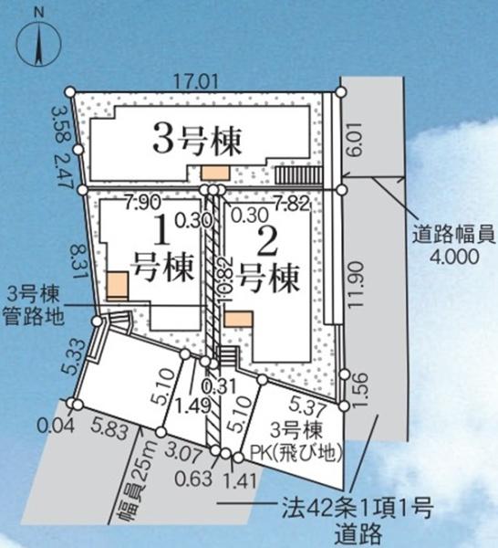 戸塚区下倉田町　全３棟２号棟