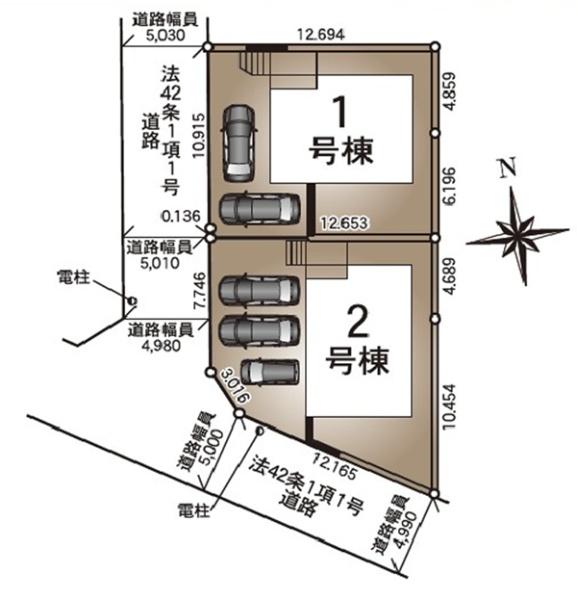 横浜市旭区金が谷２丁目　全２棟１号棟