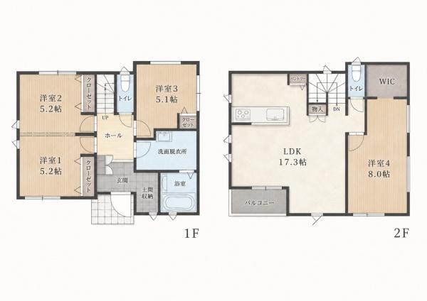 鎌倉市腰越3丁目 全3棟2号棟