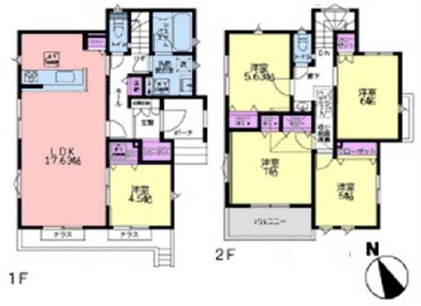 鎌倉市手広3丁目 全2棟1号棟