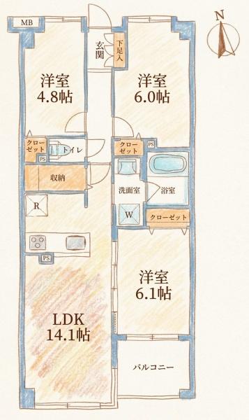 シーアイマンション港北中川