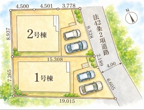 戸塚区上矢部町　全２棟１号棟