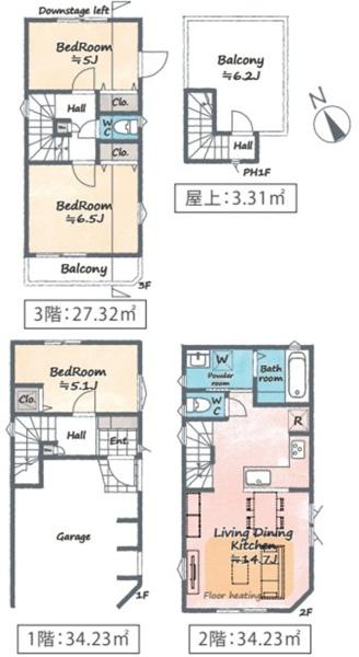 中区本牧町２丁目　全３棟Ｂ号棟