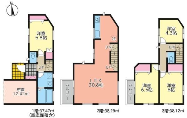 保土ケ谷区川島町　全30棟24号棟
