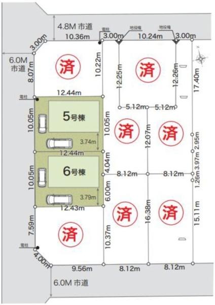 大和市上和田　全９棟６号棟