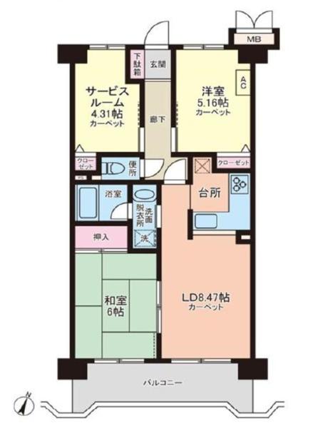 朝日シティパリオ鶴見岸谷