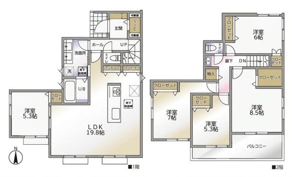 港南区日野南5丁目1期 全1棟