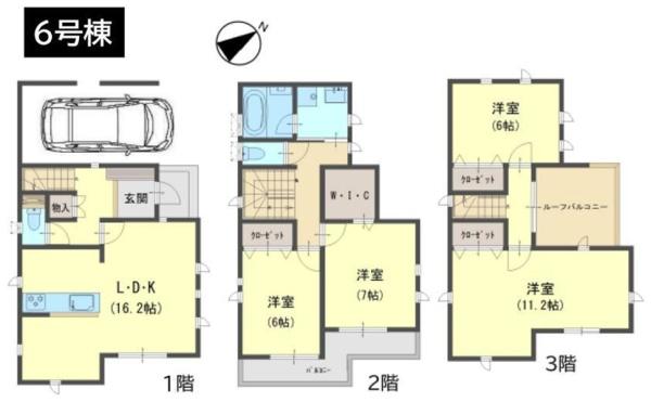 鶴見区馬場3丁目　全2棟6号棟