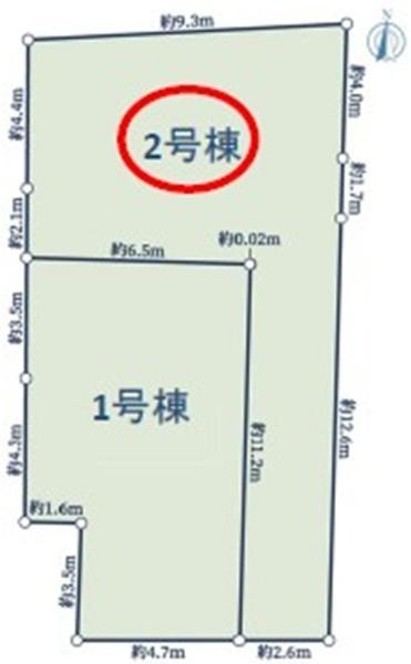 鎌倉市台４丁目　全２棟２号棟