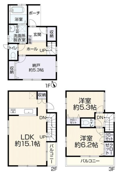 港北区新吉田東3丁目　戸建て