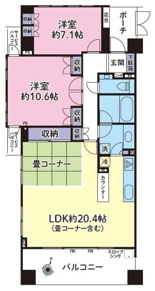 ウォルトンズコート長津田D棟
