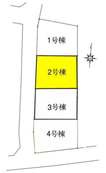 港北区下田町３丁目　全４棟２号棟