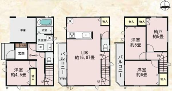 南区睦町２丁目　全４棟Ｂ号棟