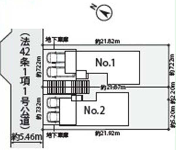 金沢区長浜２丁目　全２棟１号棟
