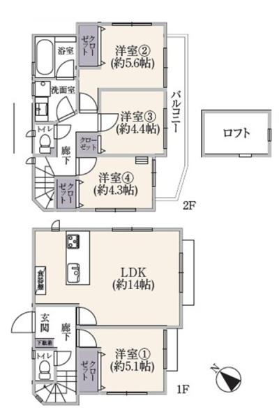 旭区川井本町　戸建て