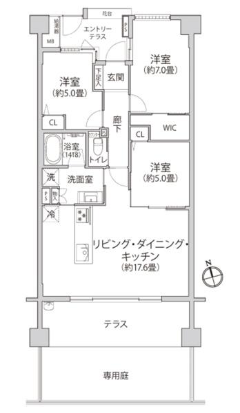 ウォルトンズコート長津田B棟