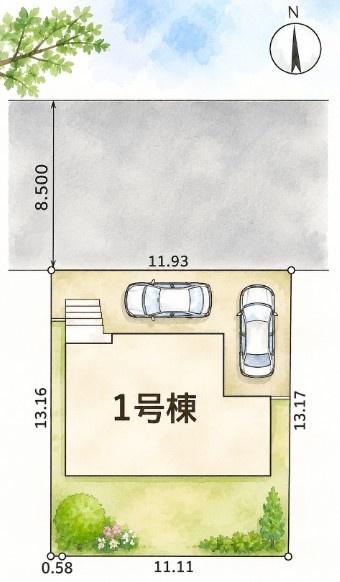 青葉区千草台　全1棟1号棟