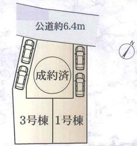 中区本郷町３丁目　全３棟３号棟