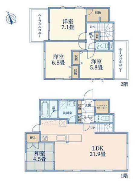 青葉区美しが丘3丁目　戸建て