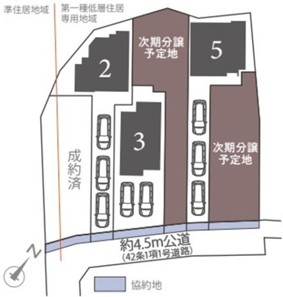 青葉区市ケ尾町　全３棟２号棟